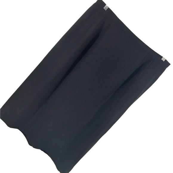 NWT! MAGGIE BARNES! LUXE BLACK DRAPEY, FLOWING MICROFIBER SKIRT! SZ 18W - Picture 11 of 11